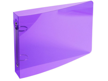 EXACOMPTA Classeur Crystal, dimensions: (L)165 x (H)240 mm