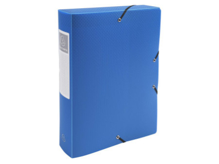 EXACOMPTA Boîte de classement Opaque, PP, 60 mm, assorti