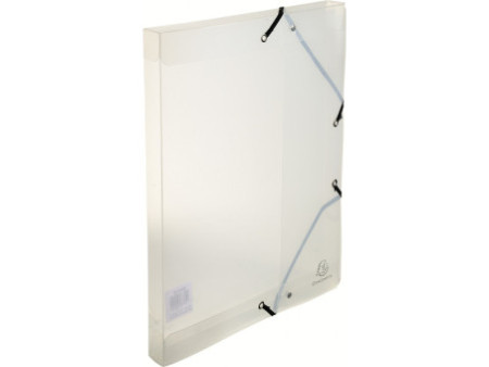 EXACOMPTA Boîte de classement Crystal, PP, 25 mm, assorti