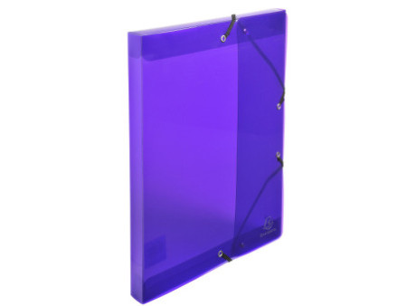 EXACOMPTA Boîte de classement Crystal, PP, 25 mm, assorti