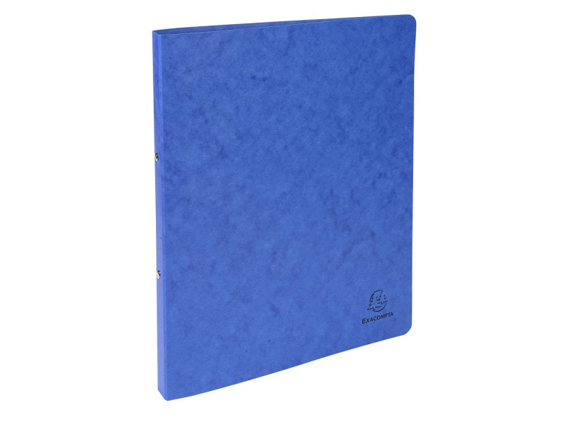 EXACOMPTA Classeur, mécanisme à 2 anneaux, A4, bleu
