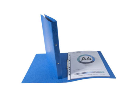 EXACOMPTA Classeur, mécanisme à 2 anneaux, A4, bleu