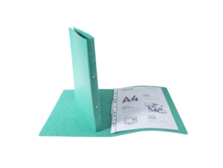EXACOMPTA Classeur, mécanisme à 2 anneaux, A4, vert