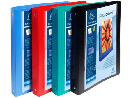 EXACOMPTA Classeur personnalisable Kreacover, PP, A4,assorti