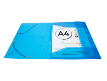 EXACOMPTA Chemise à élastique Iderama, PP, A4, assorti