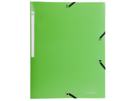 EXACOMPTA Chemise à élastiques, A4, PP, assorti