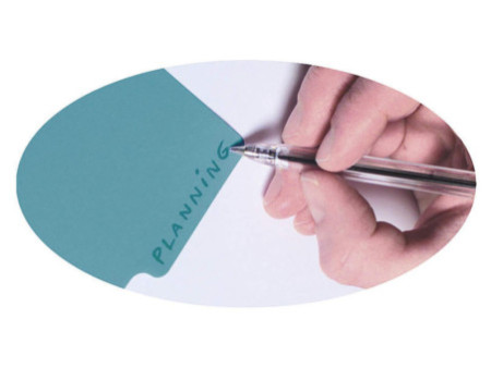 EXACOMPTA Intercalaires en plastique, uni, A4, 6 touches