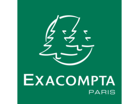 EXACOMPTA Classeur marbré gris, A4 paysage, 70 mm, gris