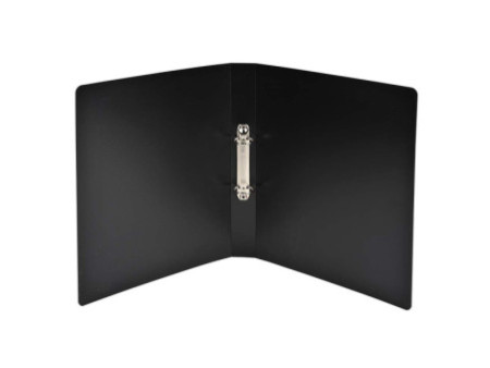 EXACOMPTA Classeur rigide Opaque, PP, A4, 2 anneaux, noir