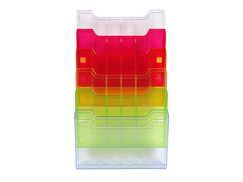 EXACOMPTA Trieur mural, A4 horizontal, 6 compartiments