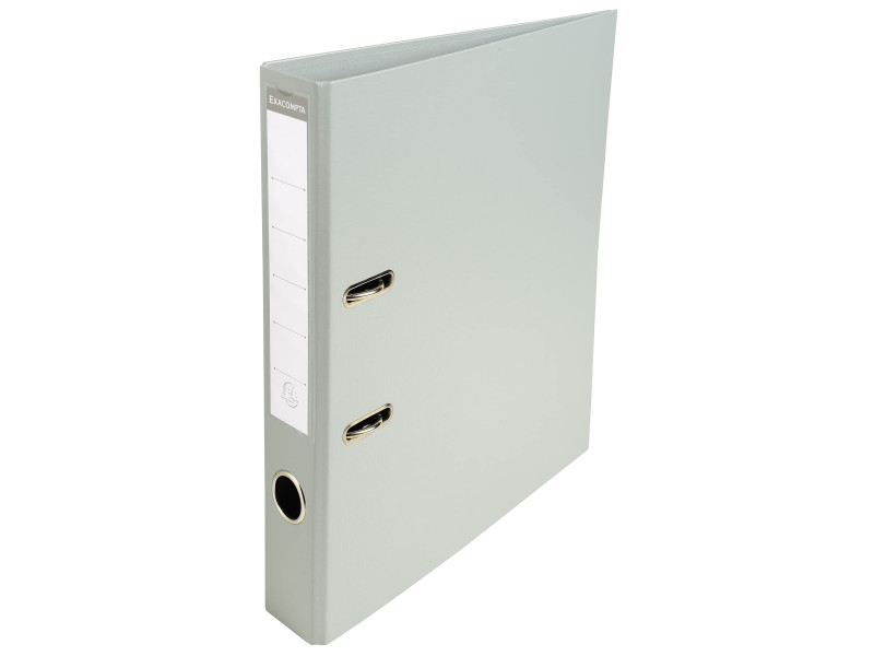 EXACOMPTA Classeur à levier PVC Premium, A4, 50 mm, gris