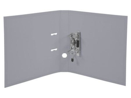 EXACOMPTA Classeur à levier PVC Premium, A4, 50 mm, gris