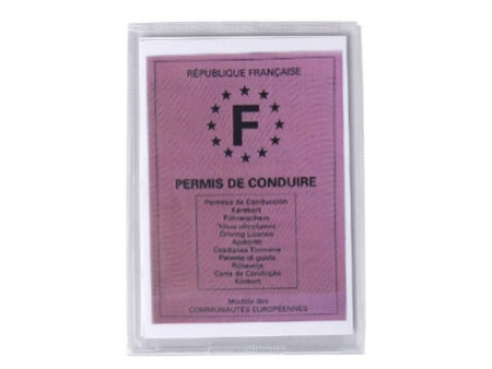 EXACOMPTA Etui de poche, PVC, 3 volets, 0,20 mm, 75 x 107 mm