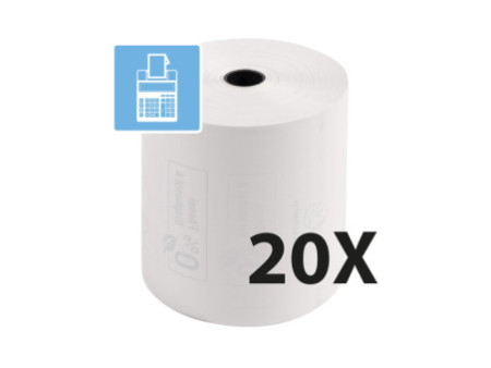 EXACOMPTA Bobine thermique pour caisse, 80 mm x 72 m