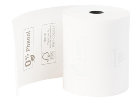EXACOMPTA Bobine thermique pour caisse, 80 mm x 72 m