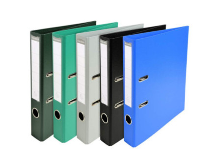 EXACOMPTA Classeur à levier PVC Premium, A4, 50 mm, vert