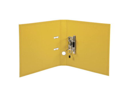 EXACOMPTA Classeur à levier PVC Premiu, A4, 50 mm, jaune