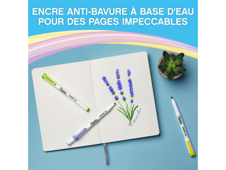 Sharpie Marqueur créatif S-NOTE DUO, carte blister de 16