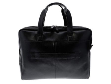EXACOMPTA Sacoche pour ordinateur EXACTIVE, cuir, noir