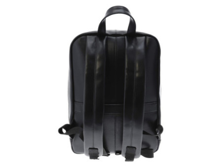 EXACOMPTA Sac à dos ordinateur EXACTIVE, cuir, noir
