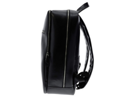 EXACOMPTA Sac à dos ordinateur EXACTIVE, cuir, noir