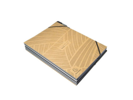 EXACOMPTA Trieur Eterneco, carton, 9 compartiments, naturel
