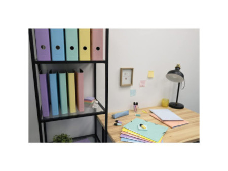 EXACOMPTA Classeur Aquarel, 2 anneaux, vert pastel