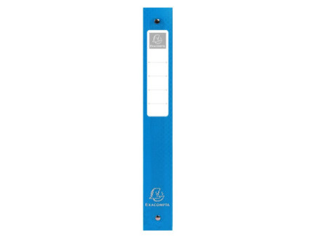 EXACOMPTA Classeur rigide Opaque, PP, A4, 4 anneaux, bleu