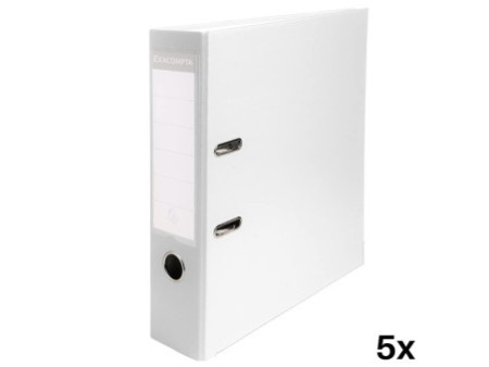EXACOMPTA Classeur à levier Premium, A4, 80 mm, blanc