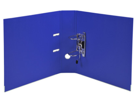 EXACOMPTA Classeur à levier Premium, A4, 80 mm, bleu foncé