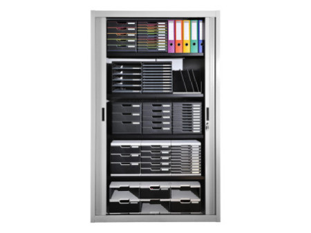 EXACOMPTA Module de classement MODULO A4, 5 tiroirs ouverts