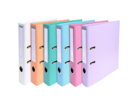 EXACOMPTA Classeur à levier PVC Premium, A4, violine
