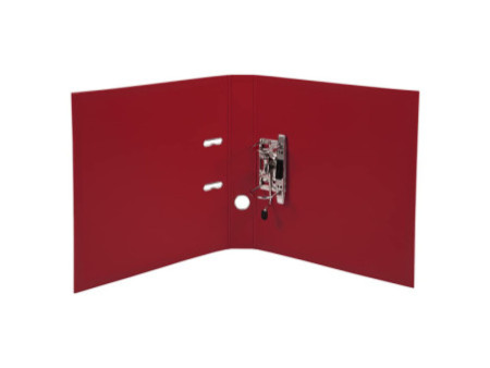 EXACOMPTA Classeur à levier PVC Premium, A4, 50 mm, bordeaux
