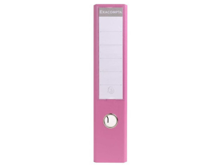 EXACOMPTA Classeur à levier PVC Premium, A4, rose