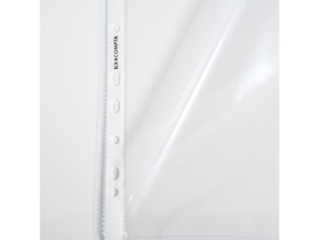 EXACOMPTA Pochette perforée, A4, PP, transparent