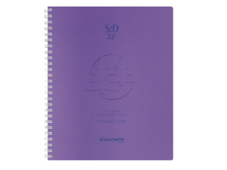 EXACOMPTA Agenda de poche SAS 13, 2025/2026, assorti