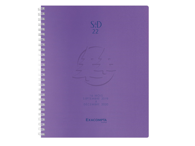 EXACOMPTA Agenda de poche SAS 13, 2025/2026, assorti