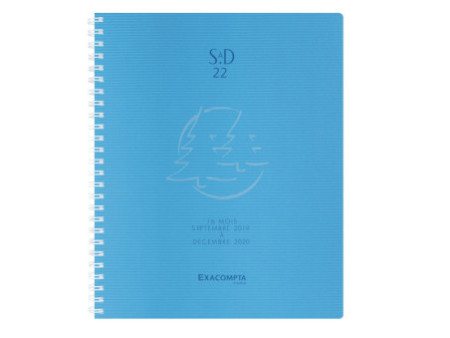 EXACOMPTA Agenda de poche SAS 13, 2025/2026, assorti