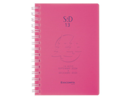 EXACOMPTA Agenda de poche SAD 13S, 2025/2026, 16 mois