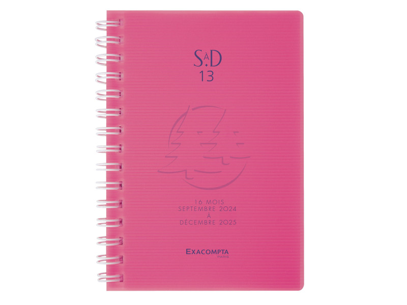 EXACOMPTA Agenda de poche SAD 13S, 2025/2026, 16 mois