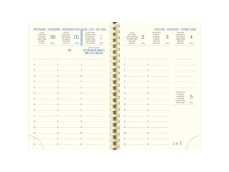 EXACOMPTA Agenda de poche SAD 13S VERONE, 2025/2026, 16 mois