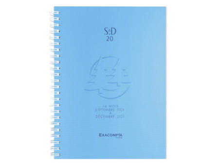 EXACOMPTA Agenda de bureau SAD 20S, 2025/2026, 16 mois
