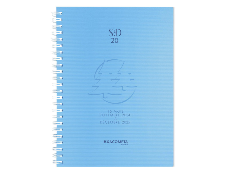 EXACOMPTA Agenda de bureau SAD 20S, 2025/2026, 16 mois