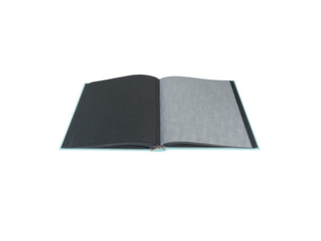 EXACOMPTA Album photos MILANO 290 x 320 mm, bleu turquoise