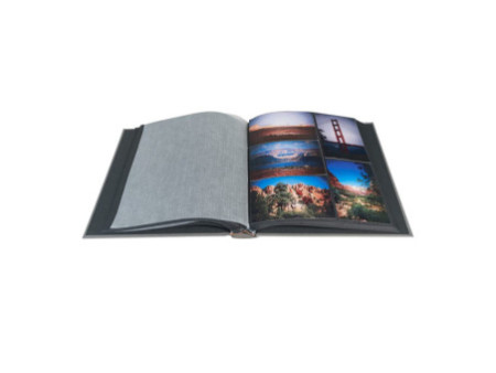 EXACOMPTA Album photos MILANO 290 x 320 mm, gris