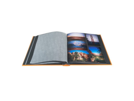 EXACOMPTA Album photos MILANO 290 x 320 mm, orange