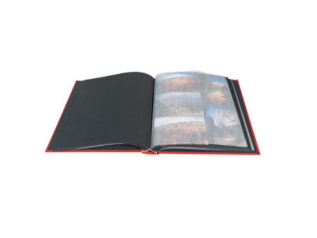EXACOMPTA Album photos MILANO 290 x 320 mm, rouge