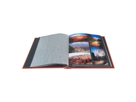 EXACOMPTA Album photos MILANO 290 x 320 mm, rouge