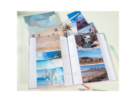 EXACOMPTA Album photos à pochettes SUNSET, 225 x 220 mm