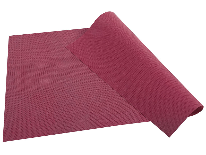 PROnappe Set de table jetable Spunbond, 400x300 mm, bordeaux